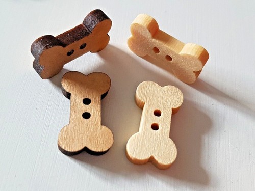 Wooden dog bone craft - wooden,