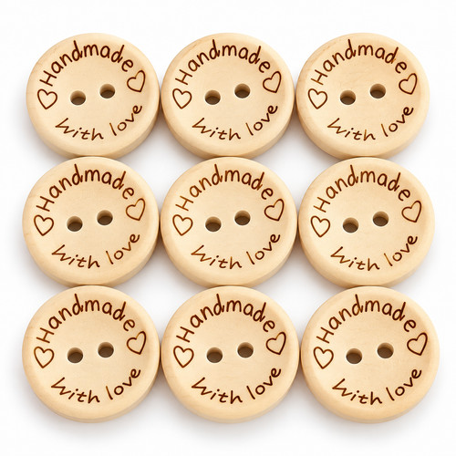 Handmade with love - love, wooden