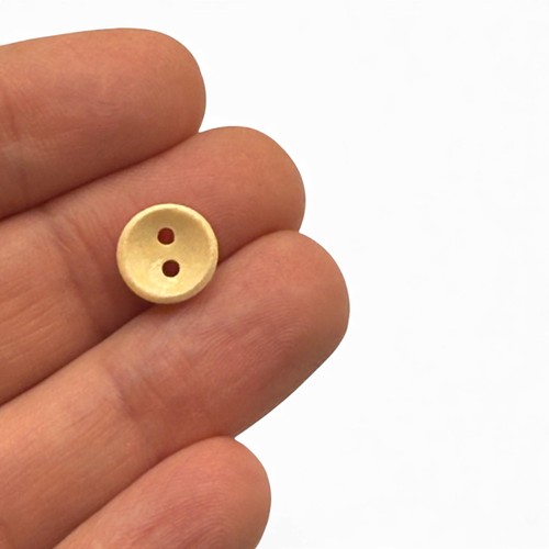 Wooden oval buttons light - wooden, buttons,