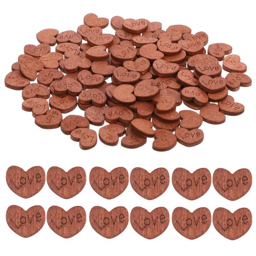 100 pcs wooden - 100,