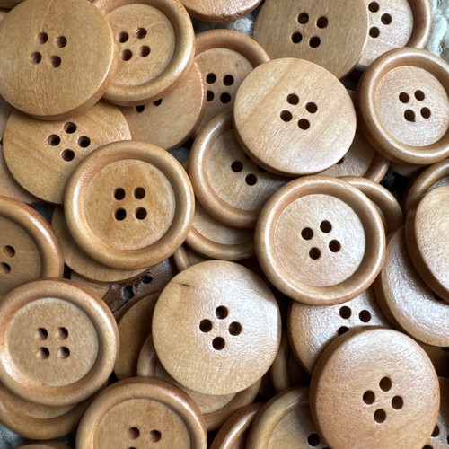 Natural round wooden - 10,