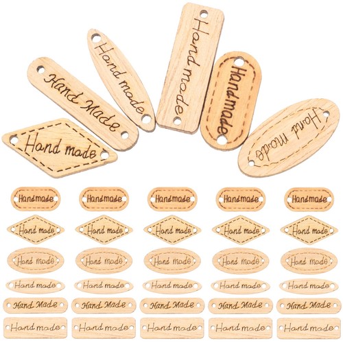 200pcs brown handmade - brown,