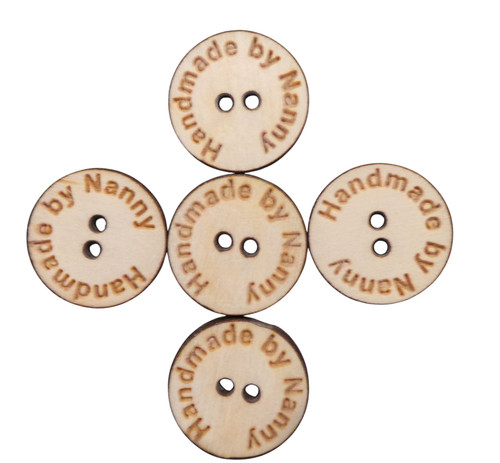 Personalised handmade by - personalised,