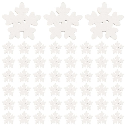 100pcs reusable wooden buttons - reusable,