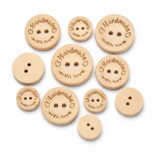Handmade with love - with, wooden
