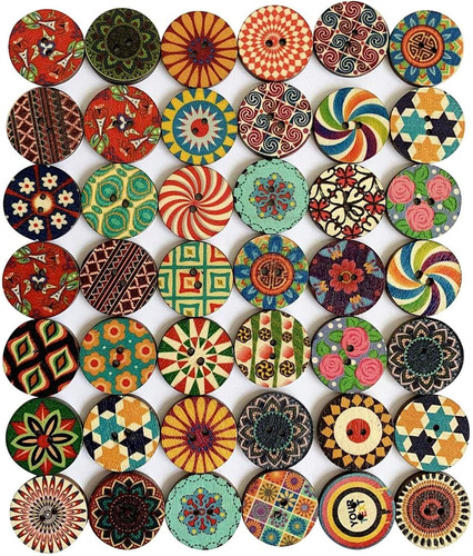 Wooden buttons for - wooden,