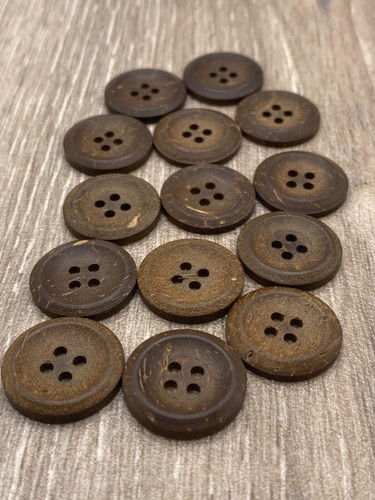 19mm vintage natural wooden - vintage,